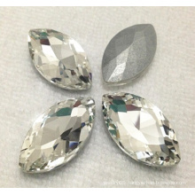 machine cut crystal glass stones ,fancy stone